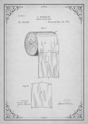 brevet papier toilette