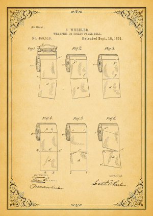 Brevet papier toilette