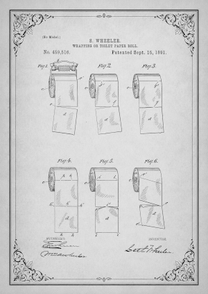 Brevet papier toilette