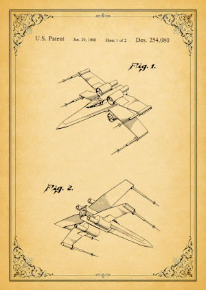 Brevet Star Wars X-Wing